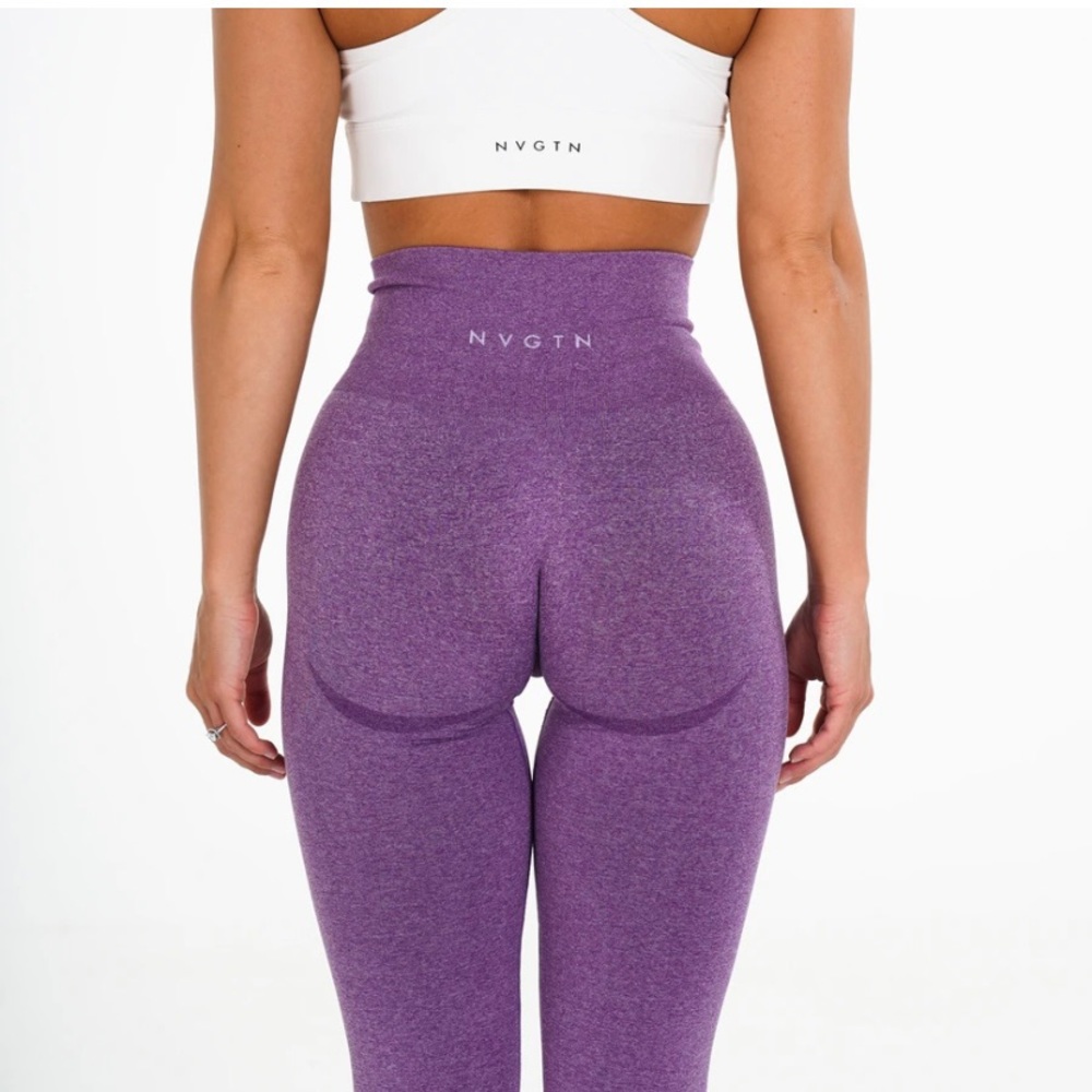 NVGTN Violet Contour Leggings size medium